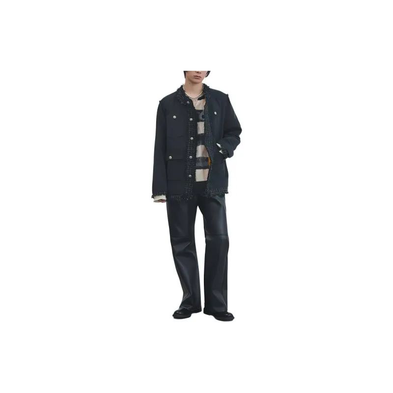 GOOD BAI Series 916 Denim Jackets Unisex Black-2