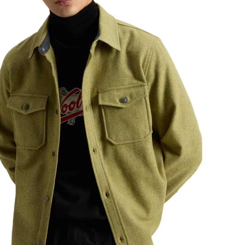 WOOLRICH Alaskan Melton Over Shirt-4