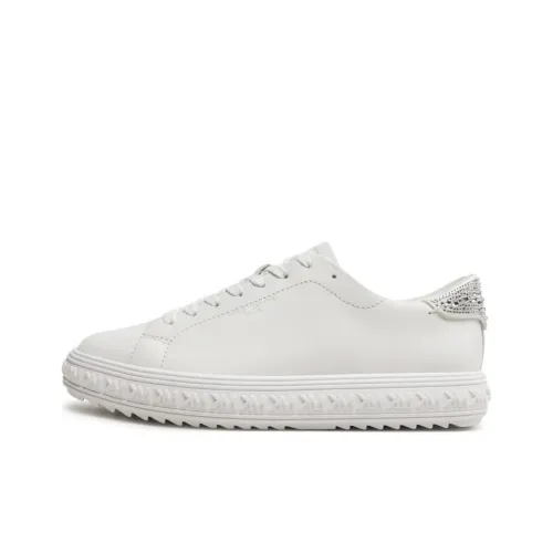 MICHAEL KORS Low Top Skateboard Shoes Women's White