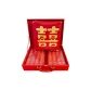 44# Red+Leather Case+Wedding Blessing "Joy" Original Padding