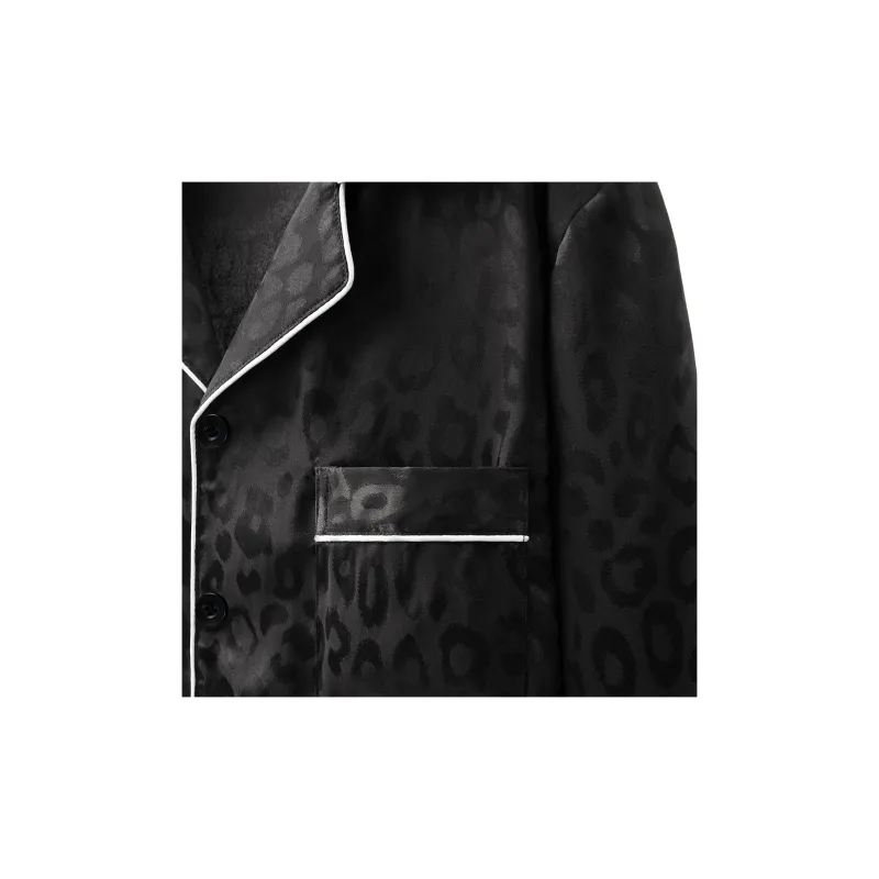 Kerener Pajama Set Fall Men's Black-2