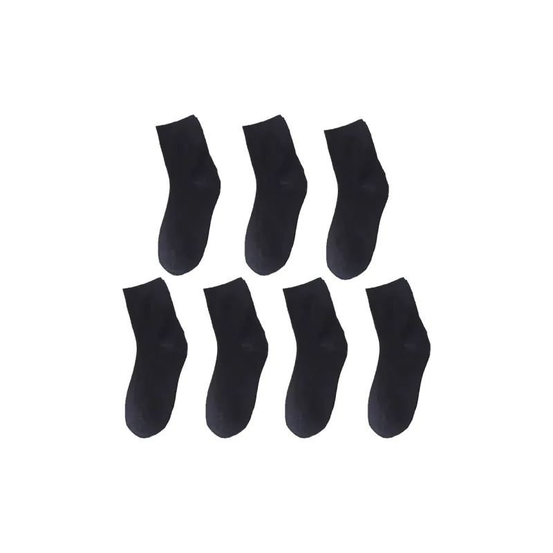 NOME Mid Calf Socks Men Multicolor Basic Mixed Color-9