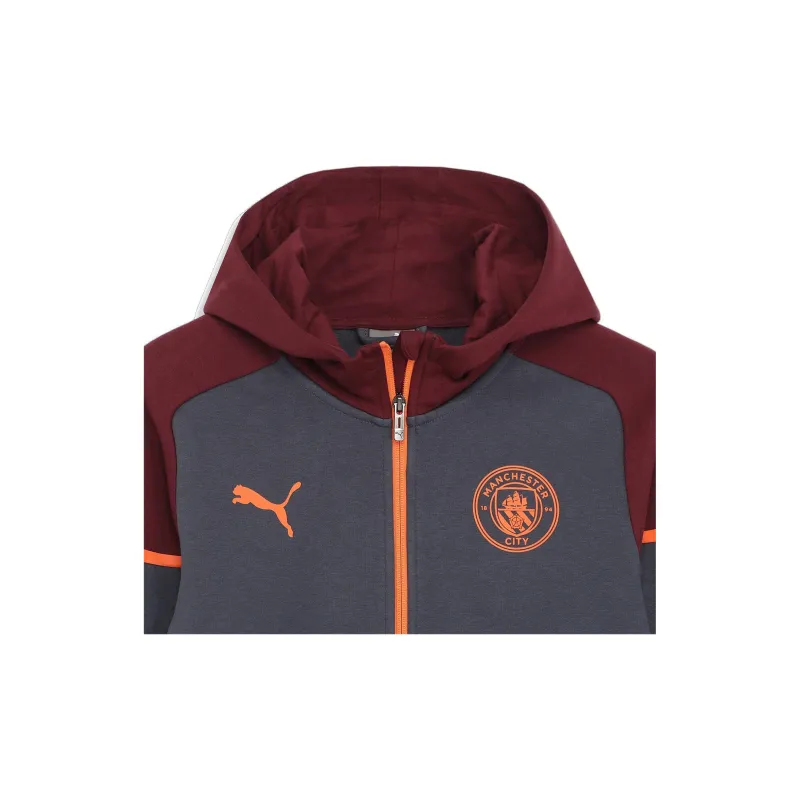 PUMA Manchester City Jackets Coats Men's Gray-3