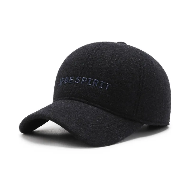 BOOLFEN Woolen Baseball Caps Unisex-0