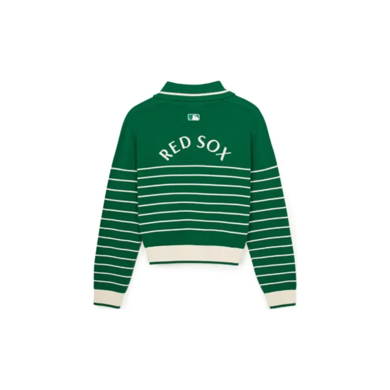 MLB Boston Red Sox Knitwear Women's Green-1
