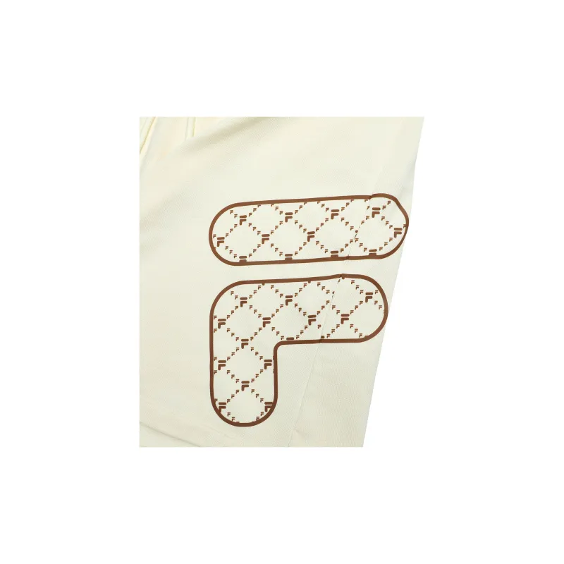 FILA FUSION QR Casual Shorts Women's Antique White Imitation-3