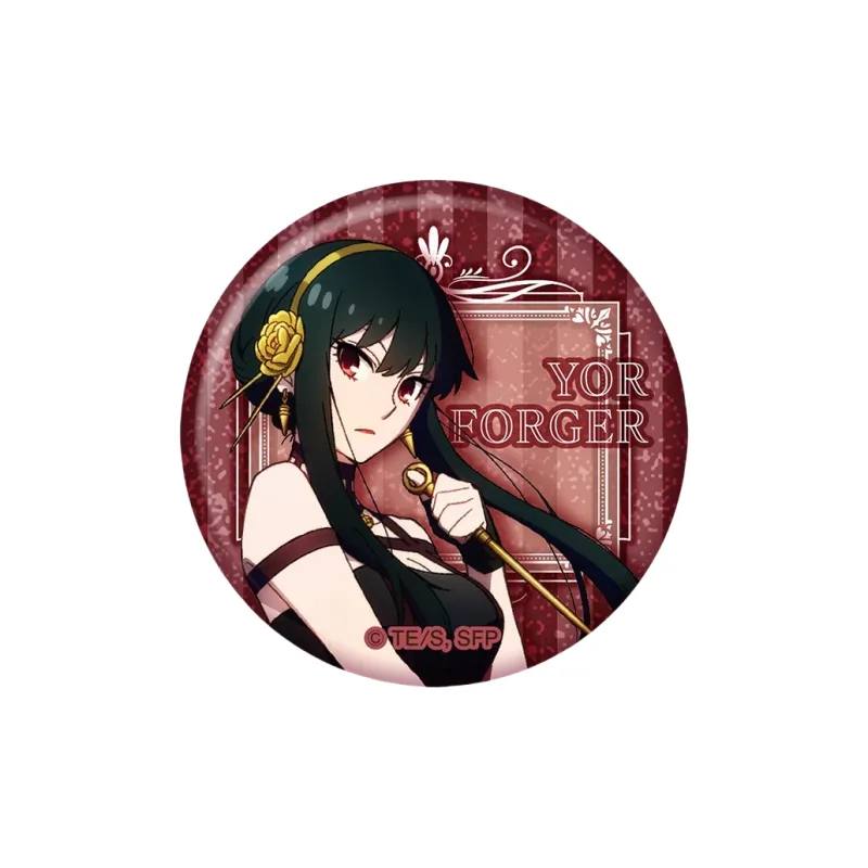 EAKI Anya Forger Loid Forger Yor Forger SPY X FAMILY Laser Double Flash Collection Badges-8