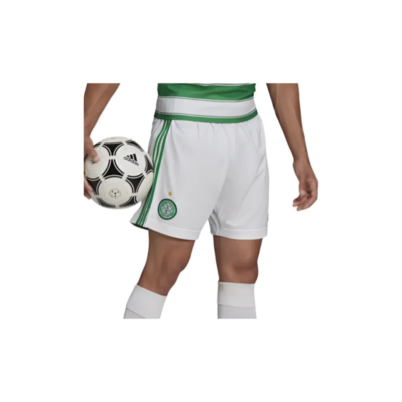 Adidas Celtic FC Casual Shorts Men's White-2