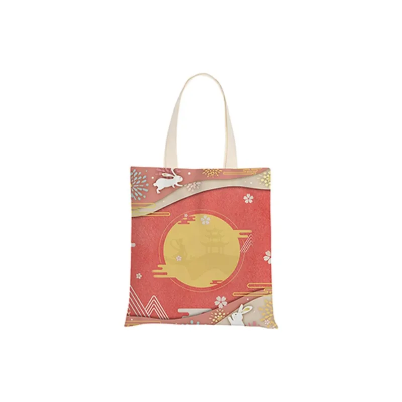AOSONG Canvas Bag, Tote Bag, Shopping Bag, Handbag, Shoulder Bag Regular Unisex Multicolor-44
