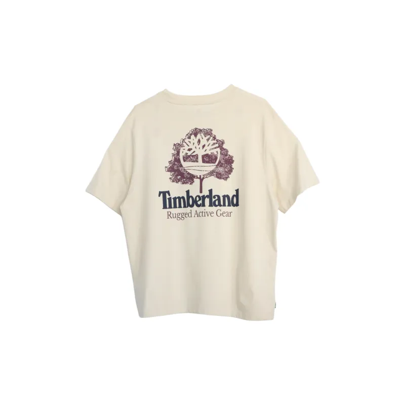 Timberland T Shirts Unisex Ecru-1