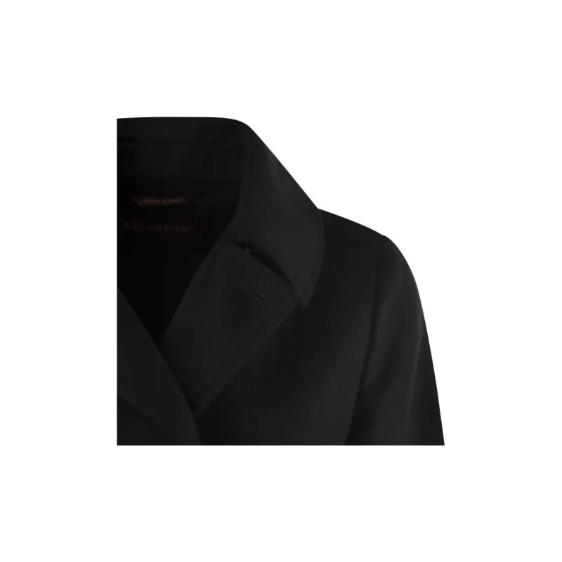 MaxMara Studio Trench Coat Women's Black-10