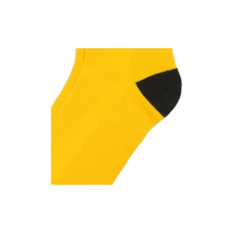 Vans Flame Check Mid-Calf Socks Men's 1 Pack Yellow-2