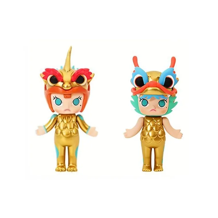 POP MART Molly Imperial Auspicious Beast Collection Blind Box Products Single Mystery Box/Full Box 12 Pcs-1
