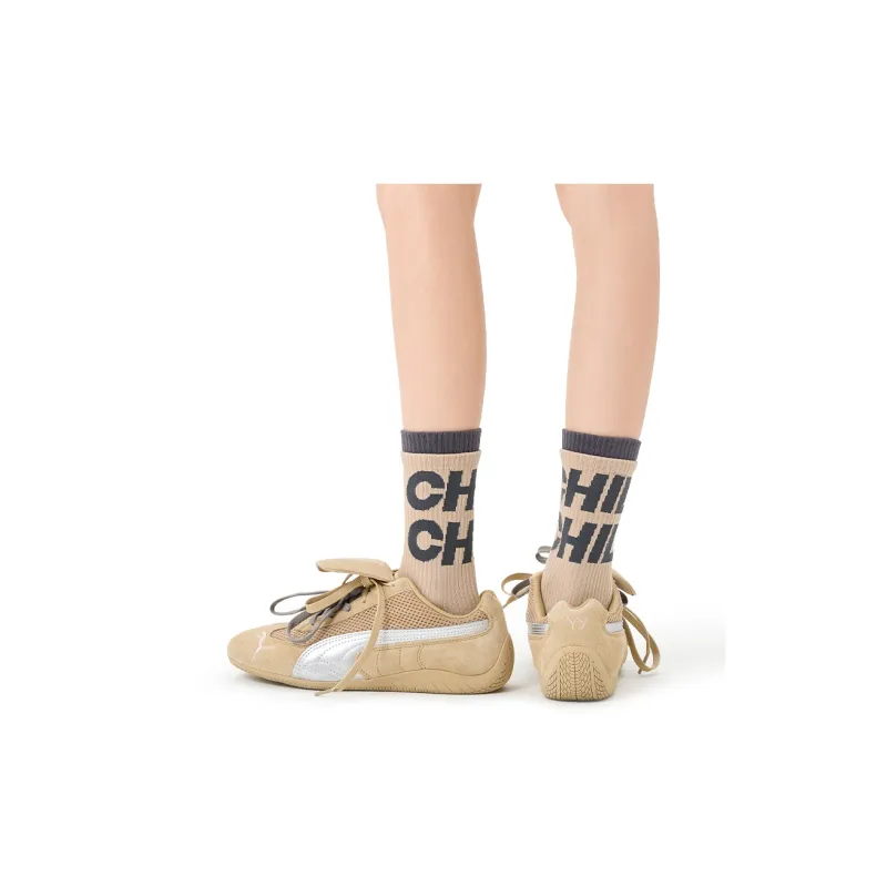 Primeet Mid Calf Socks Fall Unisex 5 Pack-32