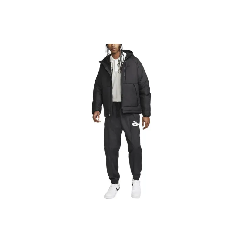 Nike Puffer Jackets Men Black-1