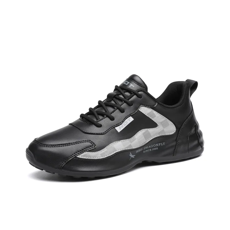 RED DRAGONFLY Height Increasing Abrasion Resistant Low Top Sole Protected Athletic Shoes Men's-6