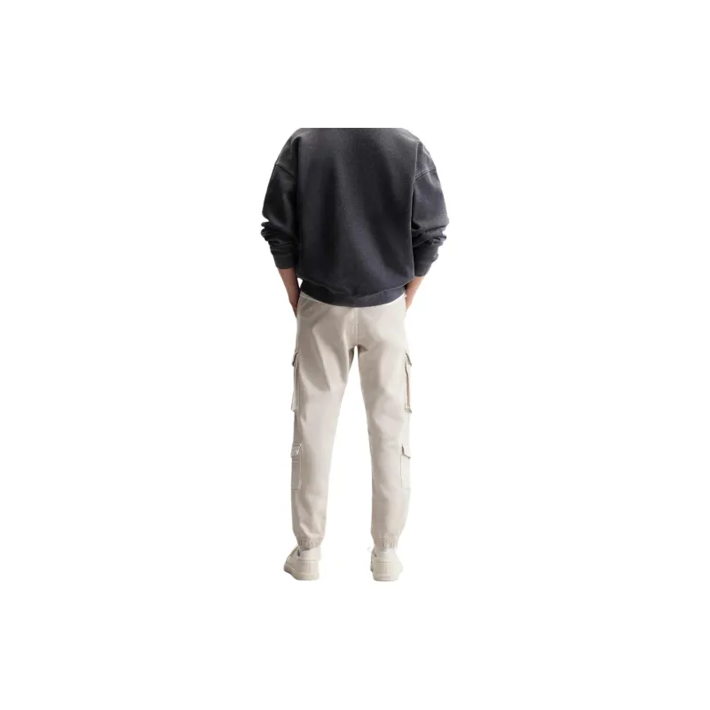ZARA Cargo Pants Men Beige-3