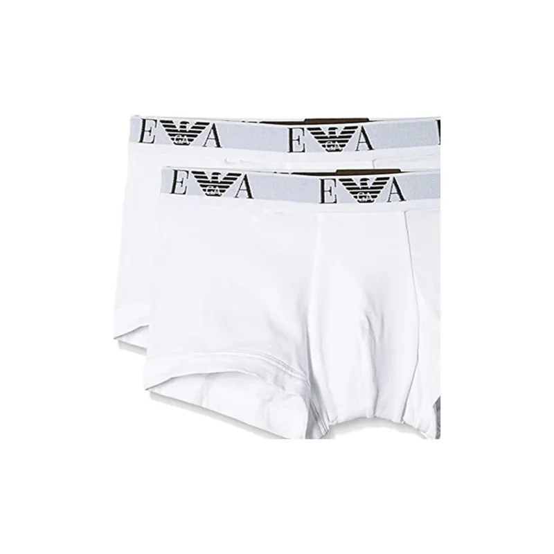 EMPORIO ARMANI Three pack Of Boxer Briefs With Essential Monogram Logo-4