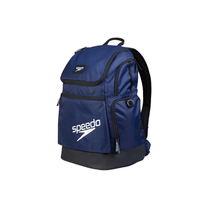 Speedo Canvas Backpack Unisex Marine Blue-1