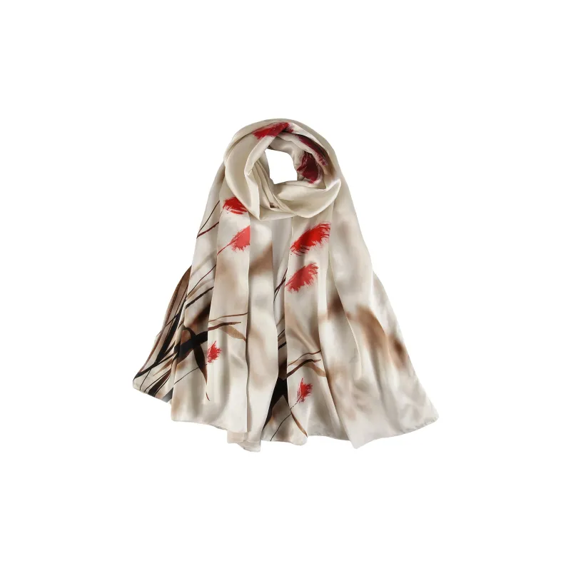 Shanghai Story 100% Mulberry Silk Scarves Women's Enchanted Dreams, Gift Box Set-47