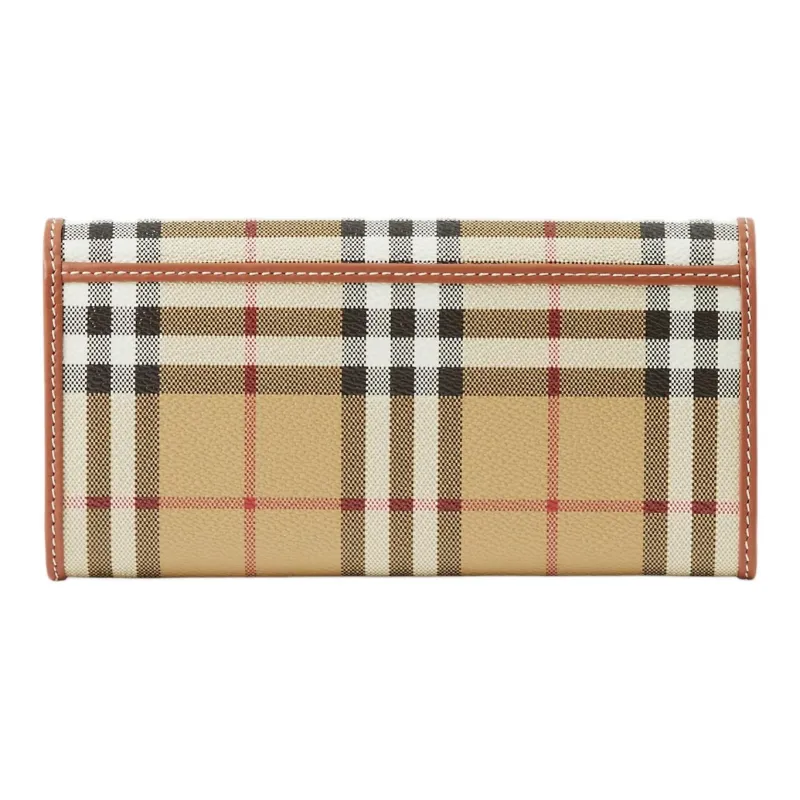 Burberry Halton Checked Wallet Archive Beige-1