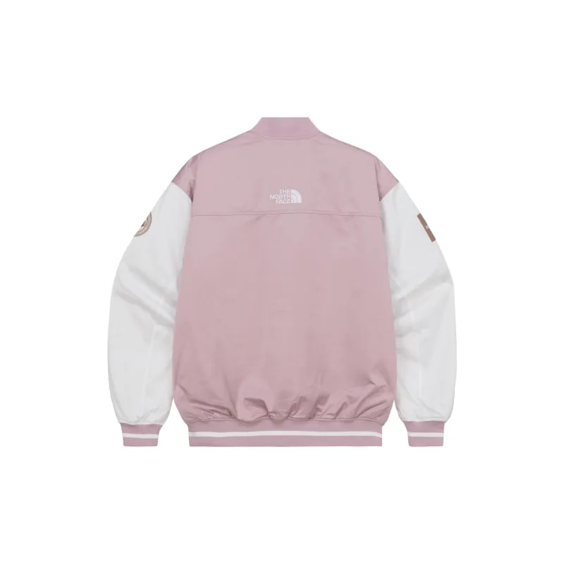 THE NORTH FACE Player Varsity Jacket Jackets & Coats Women's Light Pink-1