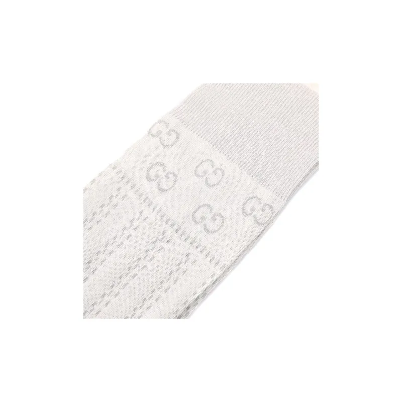 GUCCI Knee-High Socks Women's 1 Pack White-3