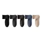 5 Pack (D Set-Black+Dark Gray+Coffee+Blue+Khaki)