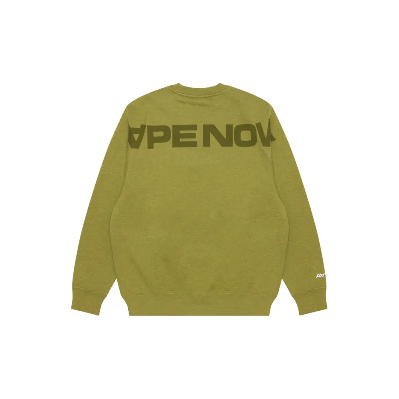 Aape Logo patch Crew neck Sweatshirt-1