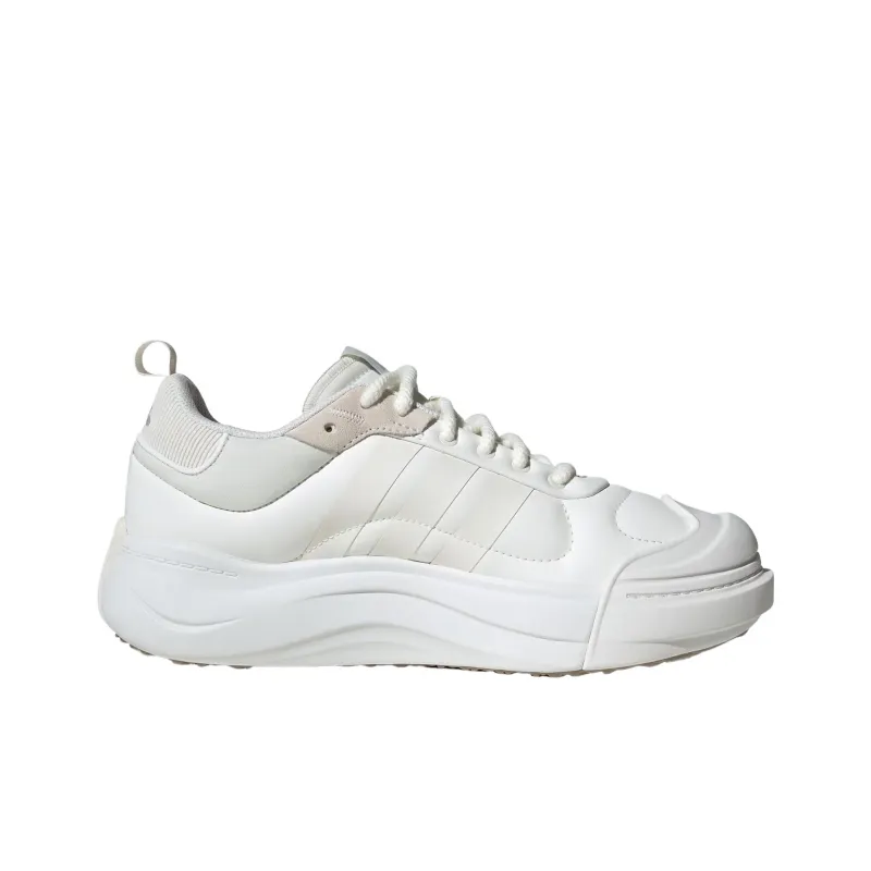 Adidas Anti Slip Wear Resistant Low Top Casual Shoes Unisex White-1