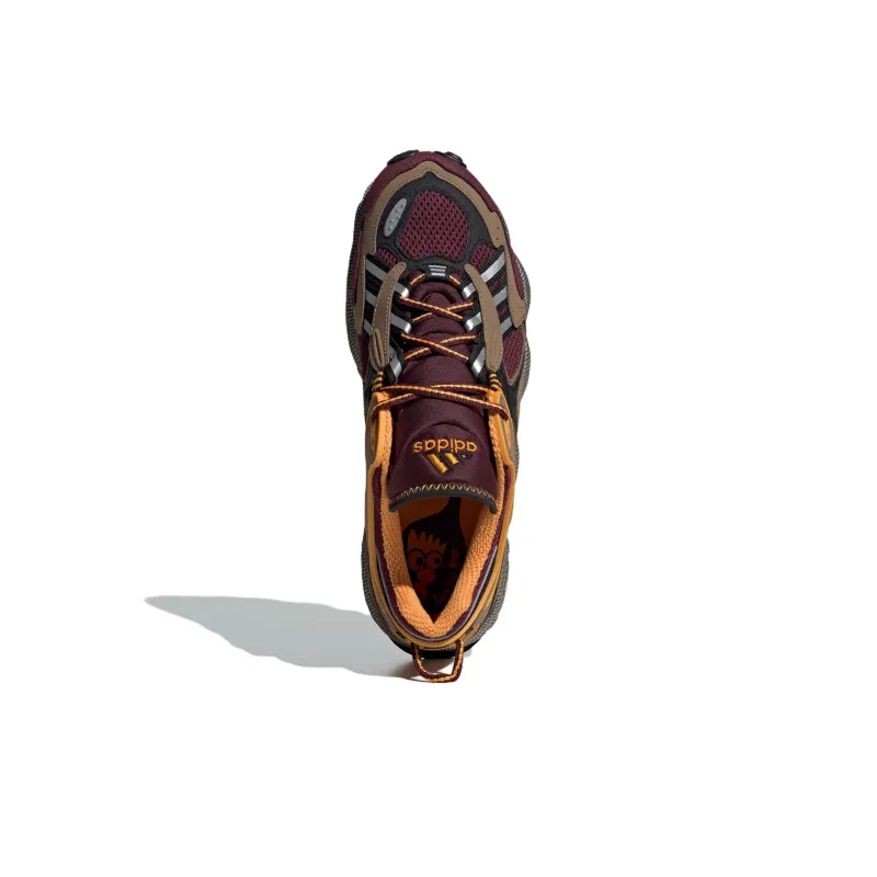 Adidas Cadiant Fyw Maroon Core Black Linen Khaki-3
