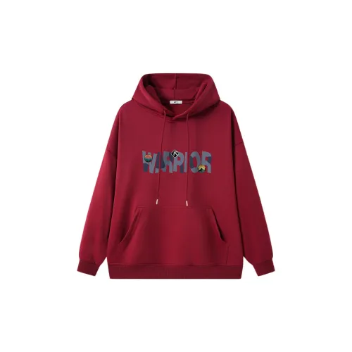 WARRIOR Sweatshirt Sets Men Burgundy