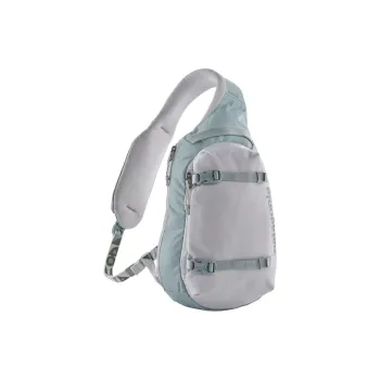Patagonia Recycled Polyester One Shoulder Crossbody Fanny Pack Sling Bag Regular Unisex Crystalline Gray