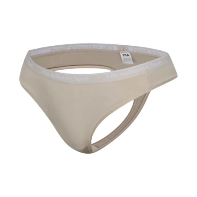 FILA Velo Underpants Women's 1 Pack Light Beige-2
