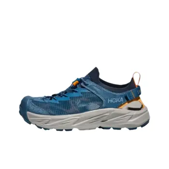 HOKA ONE ONE HOPARA 2 Anti Slip Wear Resistant Low Top Running Shoes Men's Blue