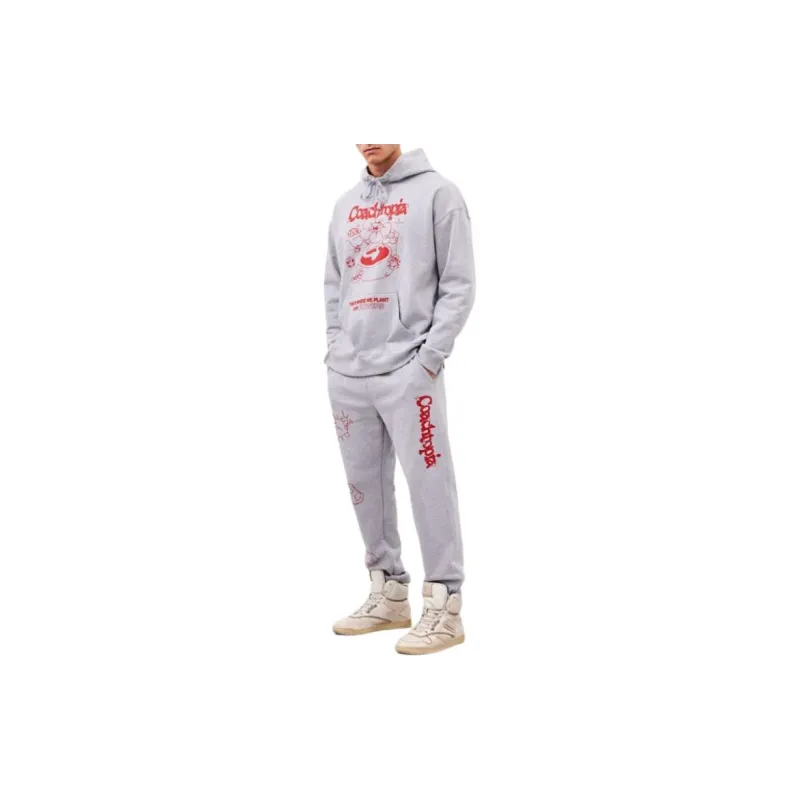 COACH Knitted Sweatpants Unisex Gray-2