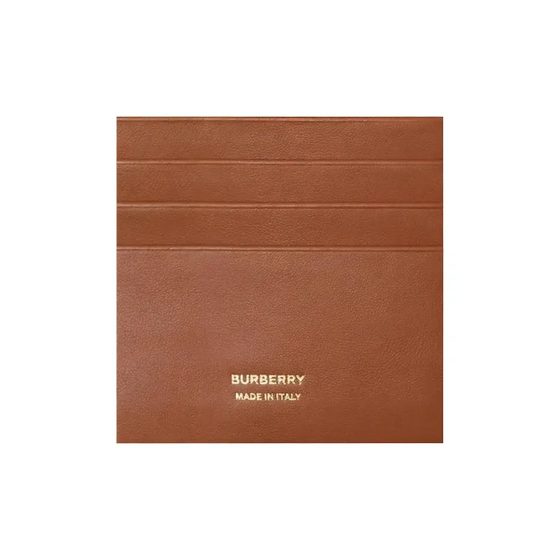 Burberry Polyester Passport Holder Women's Archive Beige-4