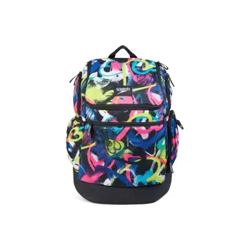 Speedo Polyester Backpack Unisex Pink & Blue