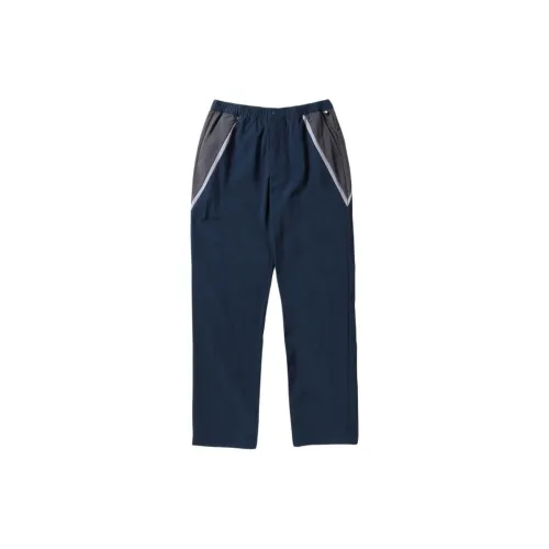 Converse COLOR BLOCK WOVEN PANTS Casual Pants Men's Marine Blue