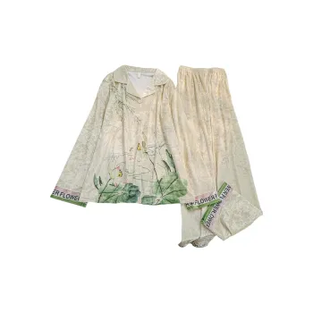 Ta Yan Winter Pajama Set Women's Apricot