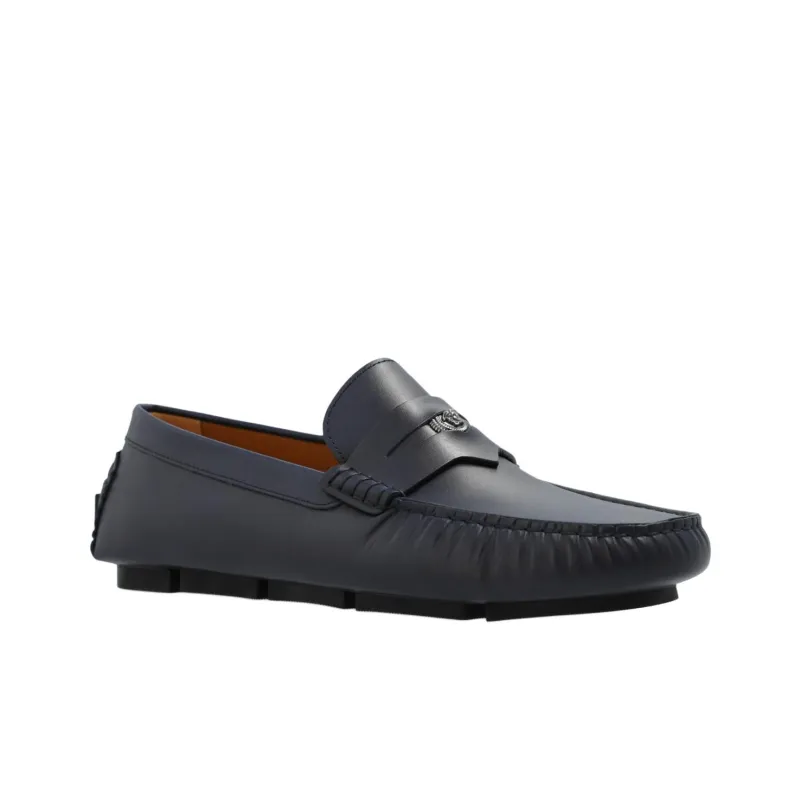 VERSACE Loafers Men's Dark Blue-2