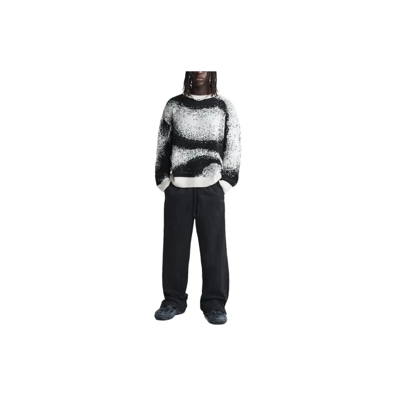 ZARA Knitted Sports Pants Men's Black-2