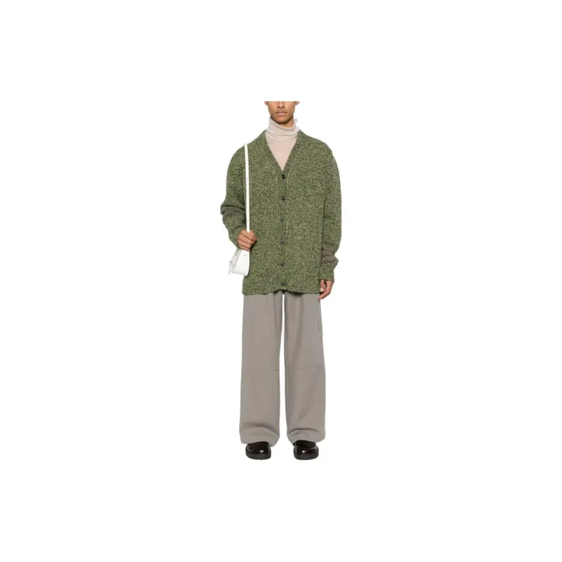 Maison Margiela Mélange effect Wool Cardigan-4