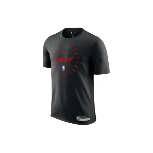 Nike Miami Heat T-Shirts Men Black