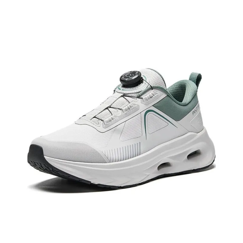 Anta Wear resistant And Lightweight Low Top Training Shoes Men's Gray Green-1