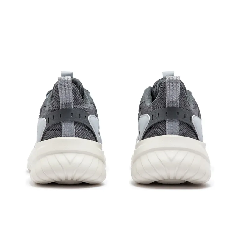 361° Anti Slip Wear Resistant Low Top Casual Running Shoes Men's Cool Mist Gray-3
