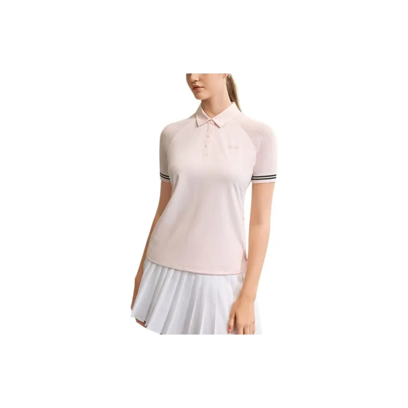 KSWISS Polo Shirt Women's Dusty Pink-3