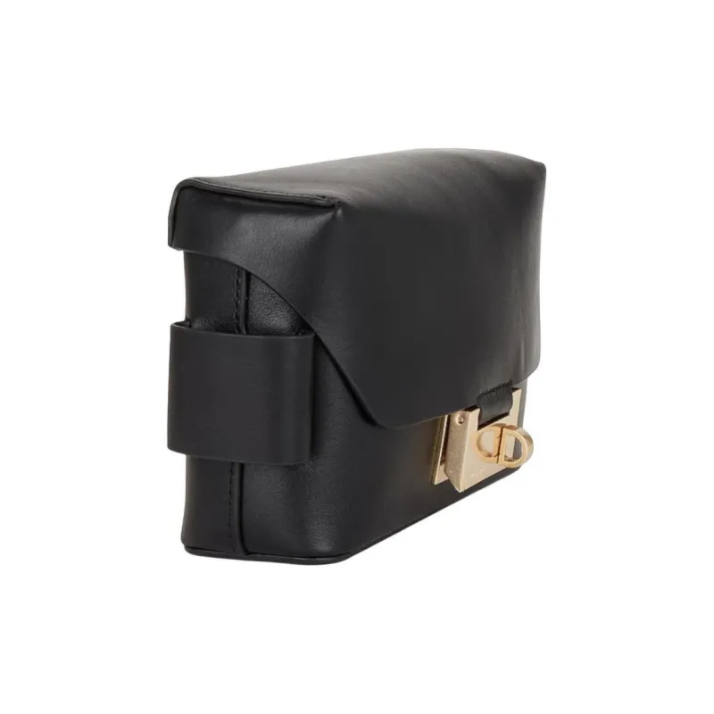 ALLSAINTS Cow Leather Crossbody Bag Shoulder Bag Women's Black-2