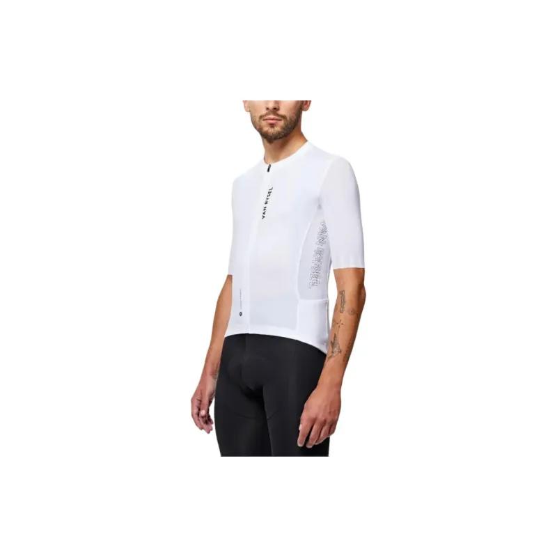 DECATHLON Van Rysel Racer Cycling Clothing Unisex Snow White-5