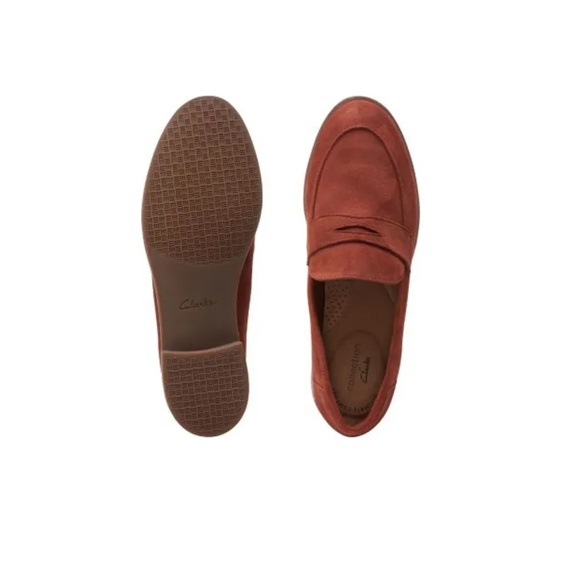 Clarks Loafers 2.5cm Women's Brown-6